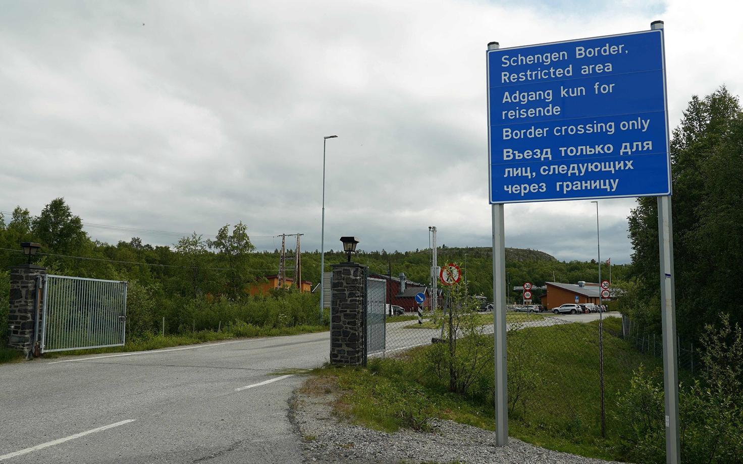 Storskogi piiripunkt Põhja-Norras