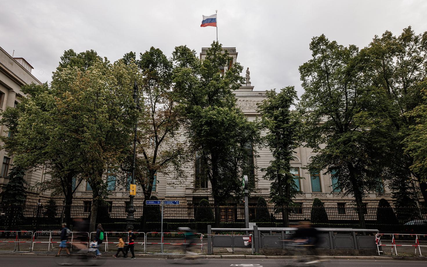 Посольство России в Берлине.