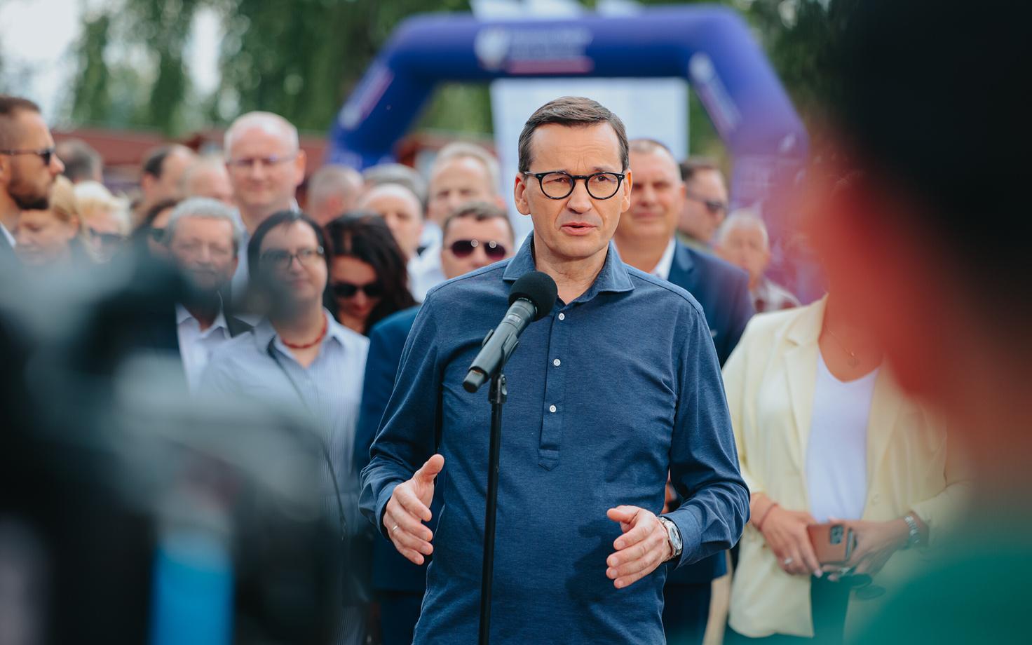 Премьер-министр Польши Матеуш Моравецкий.