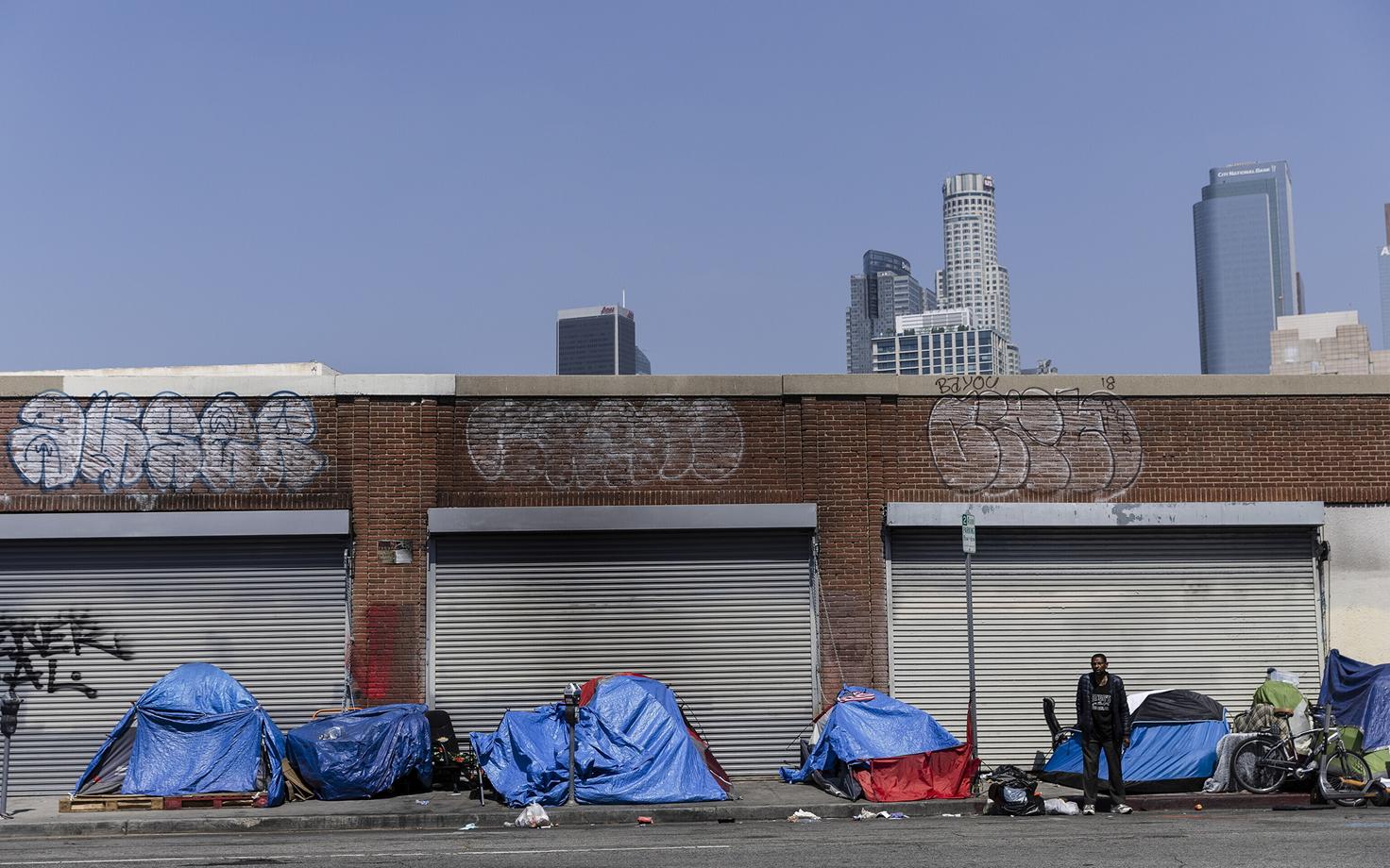 Los Angeles asuv Skid Row linnaosa