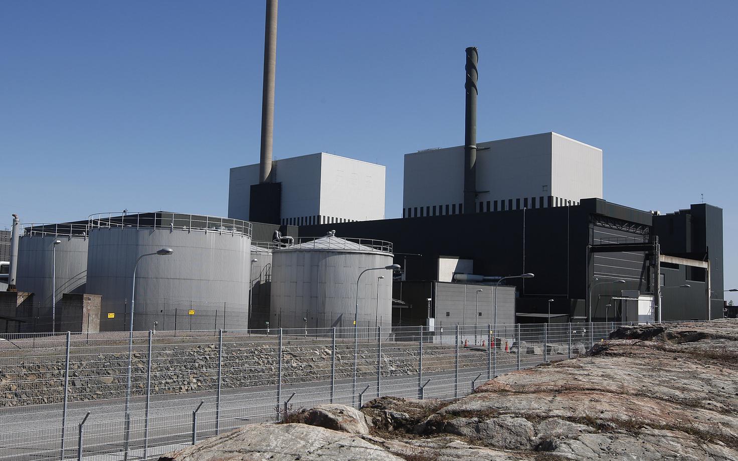 Rootsi aatomielektrijaam Oskarshamnis.