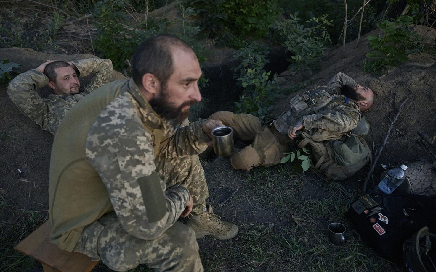 Ukraina sõjaväelased Donetski oblastis