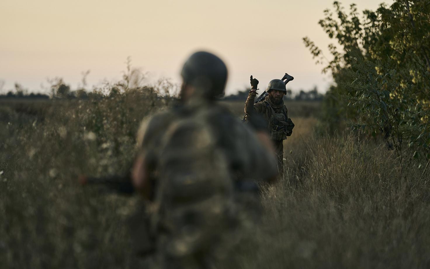 Ukraina sõjaväelased Donetski oblastis