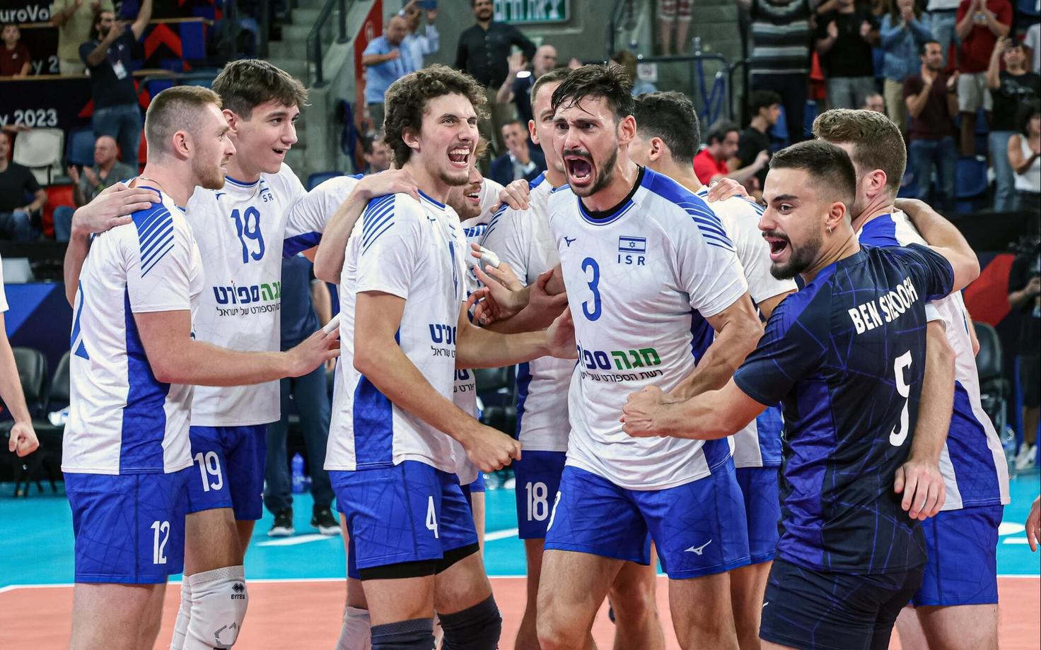 Võidukas Iisraeli võrkpallikoondis