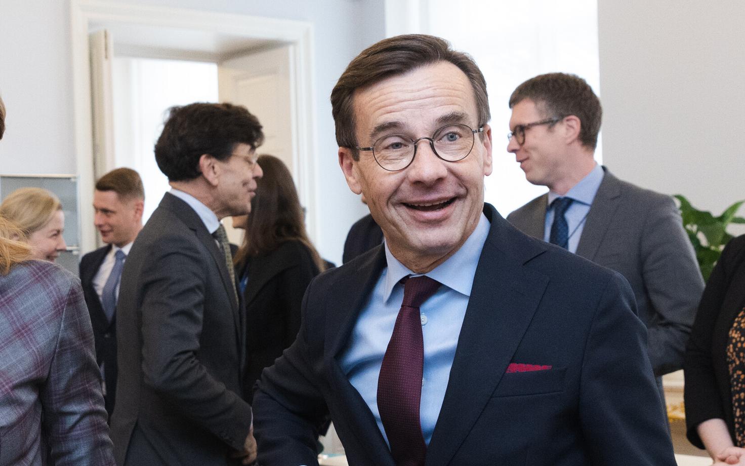 Rootsi peaminister Ulf Kristersson.