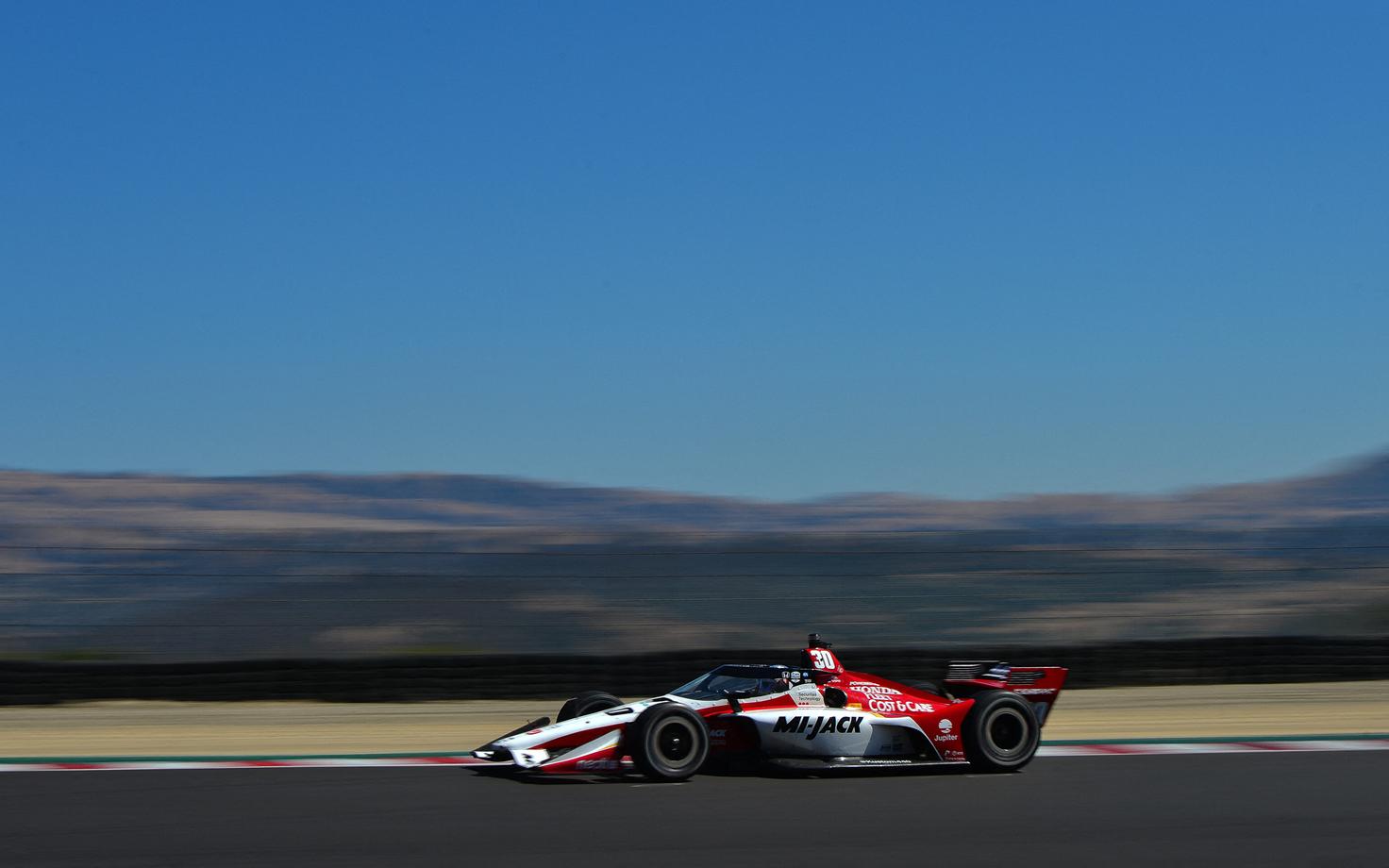 Jüri Vips Laguna Seca ringrajal
