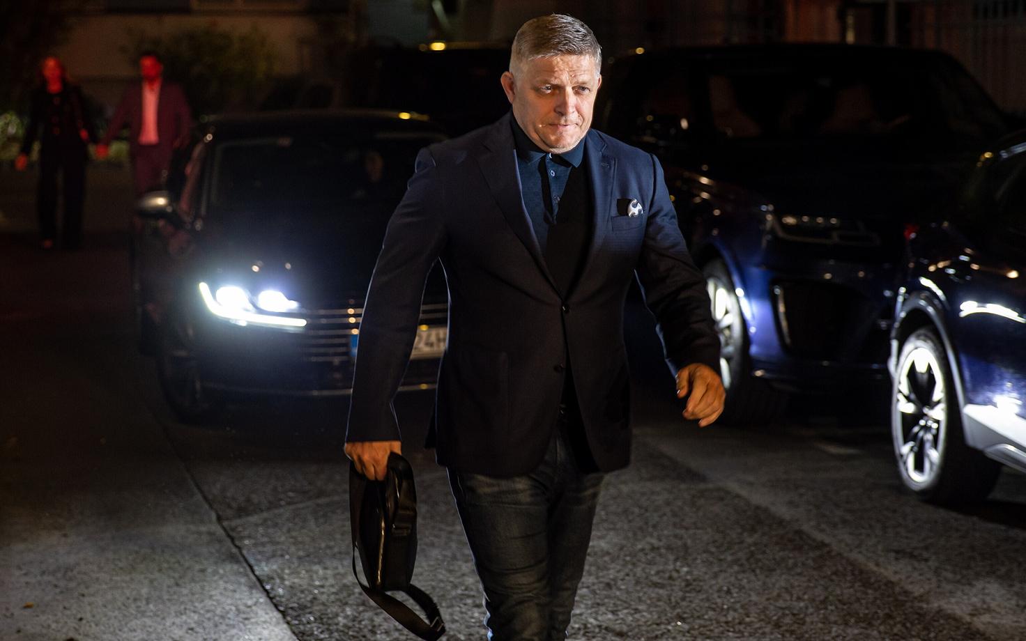 Slovakkia parlamendivalimised võitnud partei Smer liider, kunagine peaminister, Vene-sõbralikuks peetav Robert Fico.