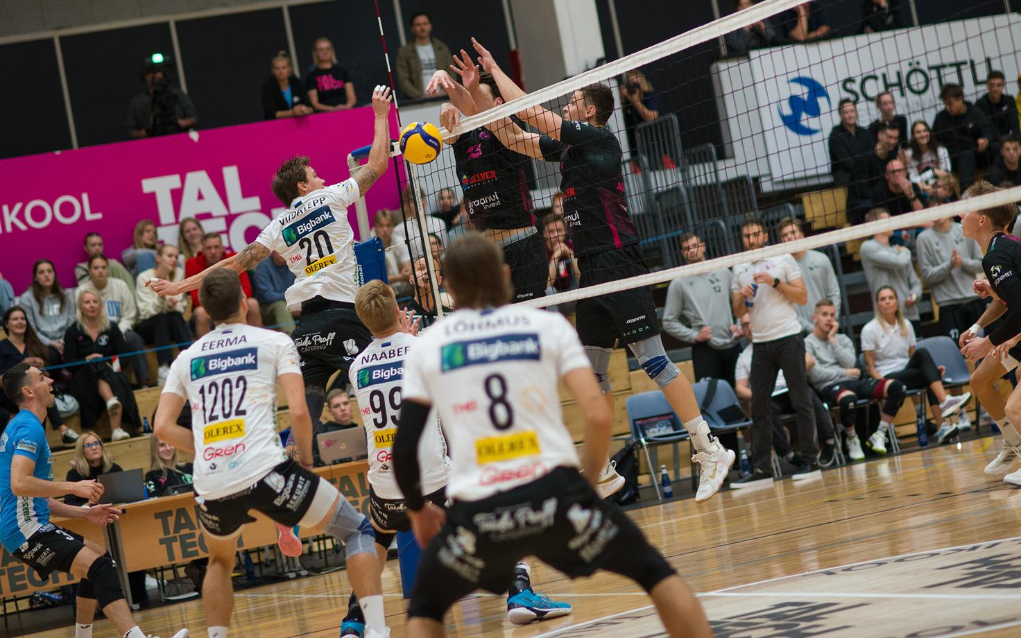 Võrkpalli Balti liiga: Selver/TalTech - Tartu Bigbank