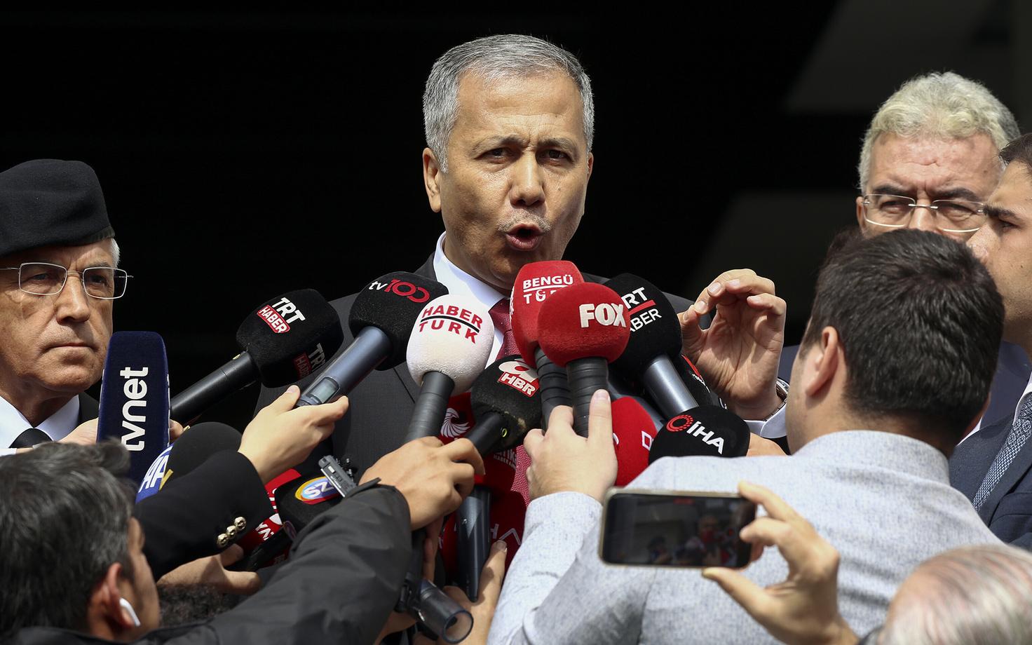 Türgi siseminister Ali Yerlikaya