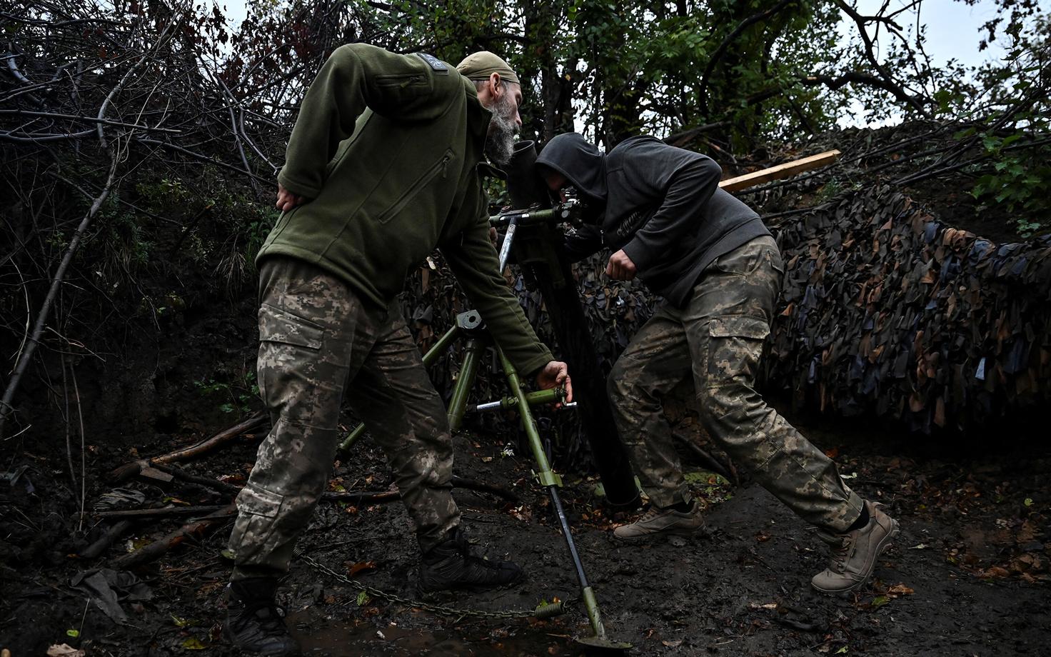 Ukraina sõjaväelased Donetski oblastis