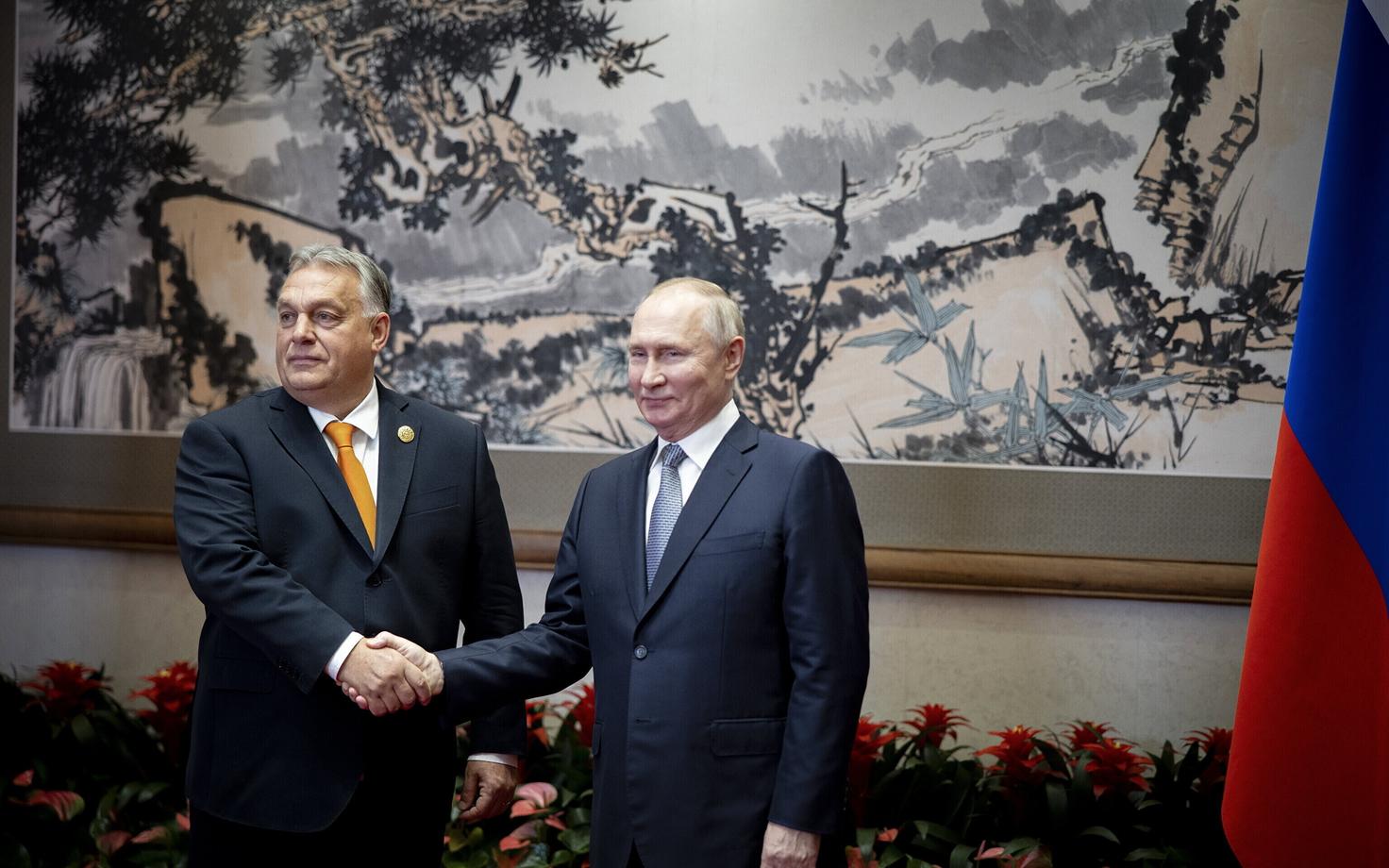 Orbani ja Putini kohtumine Pekingis