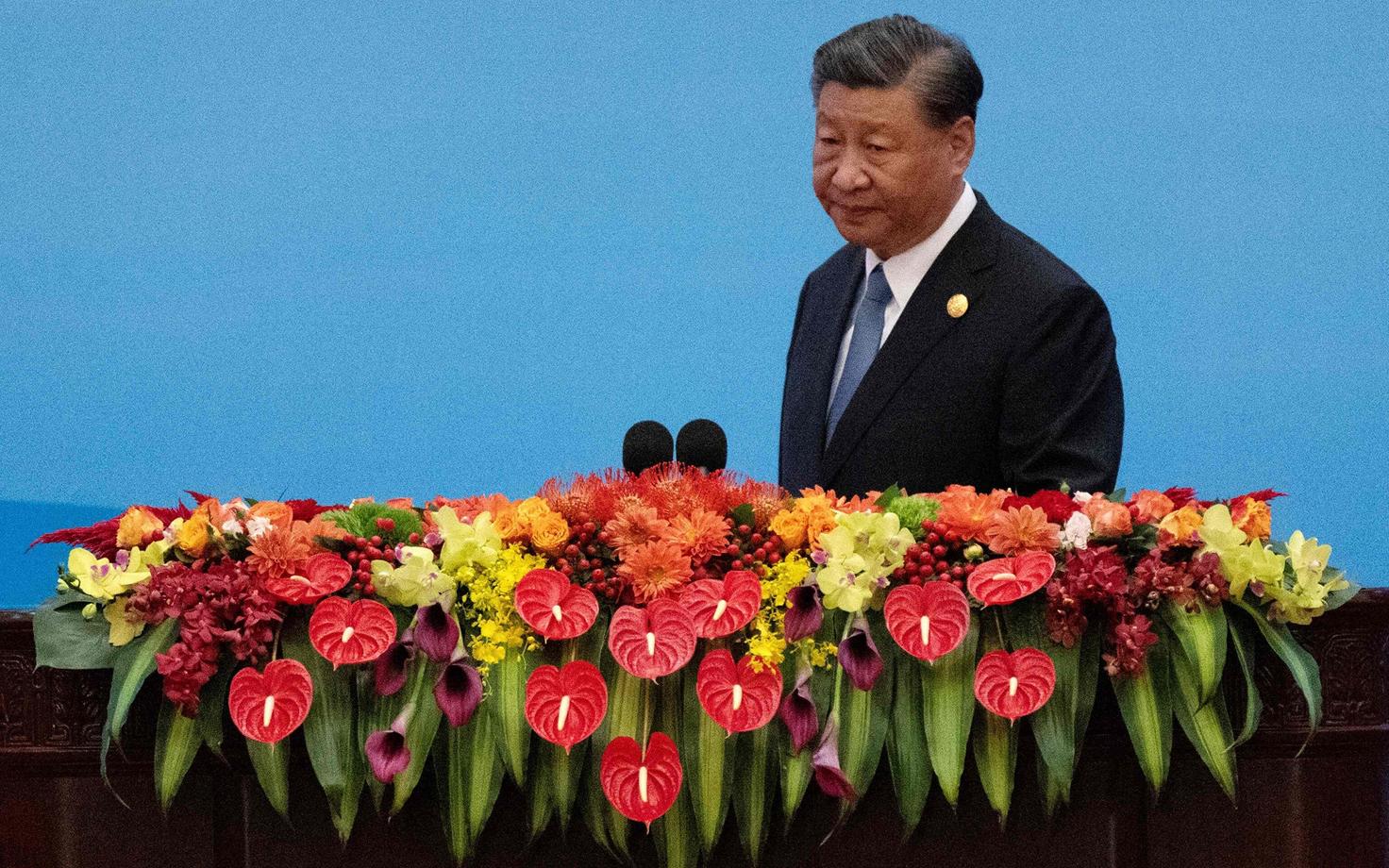 Hiina president Xi Jinping Vöö ja Tee tippkohtumisel Pekingis