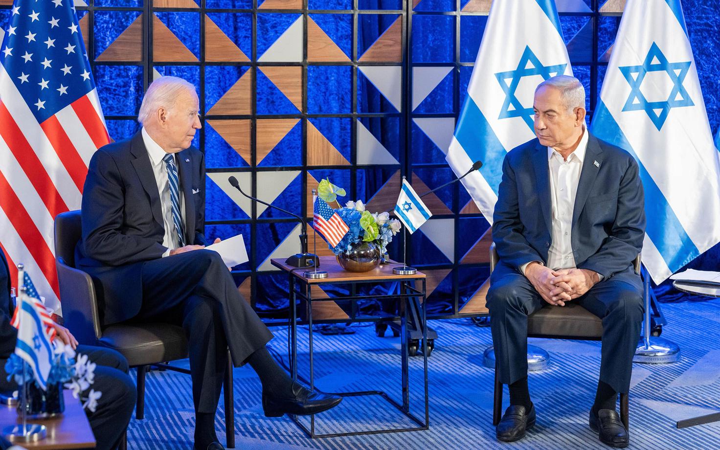 USA president Joe Biden ja Iisraeli peaminister Benjamin Netanyahu
