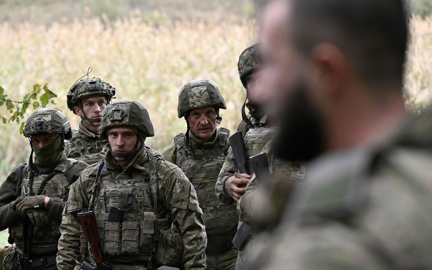Ukraina sõjaväelased Donetski oblastis