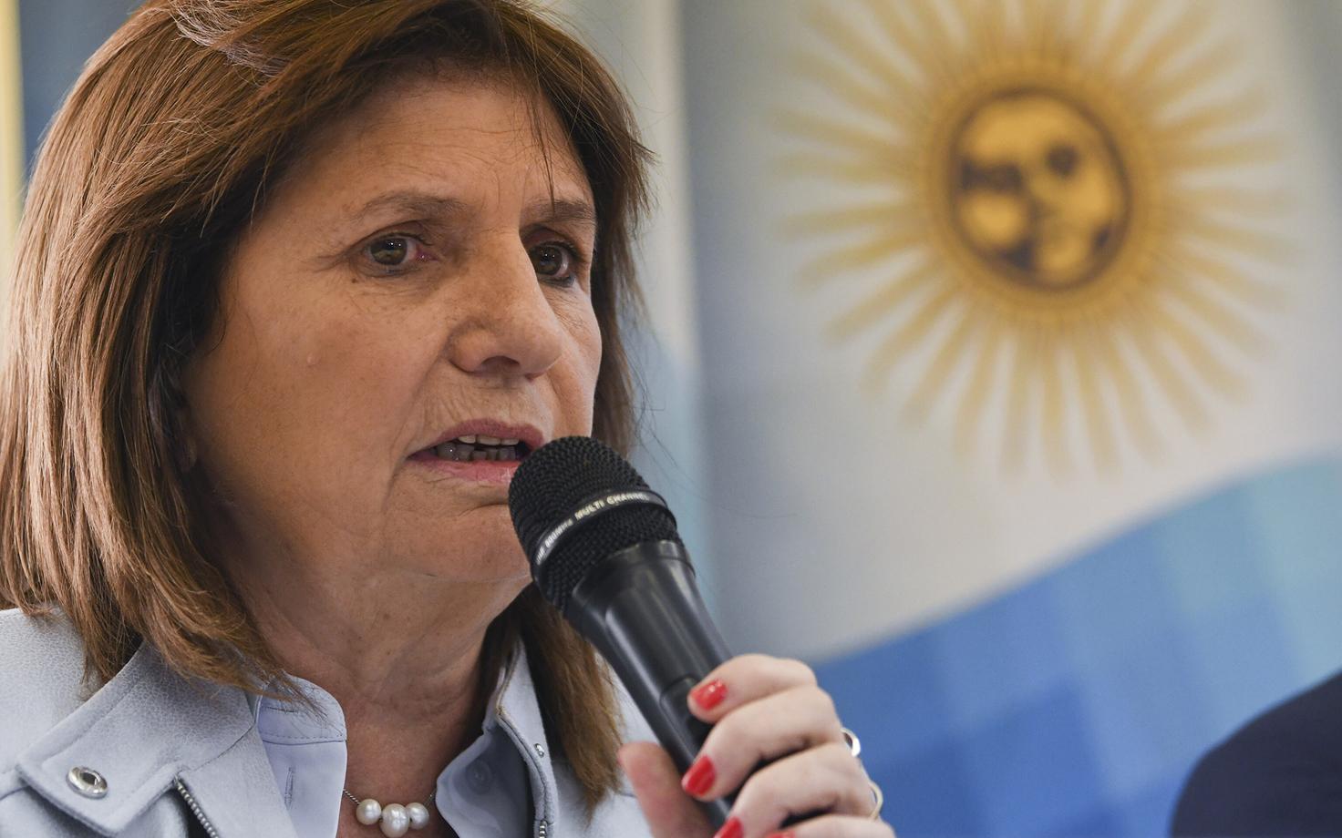 Valimiste esimeses voorus kolmandaks jäänud Patricia Bullrich.