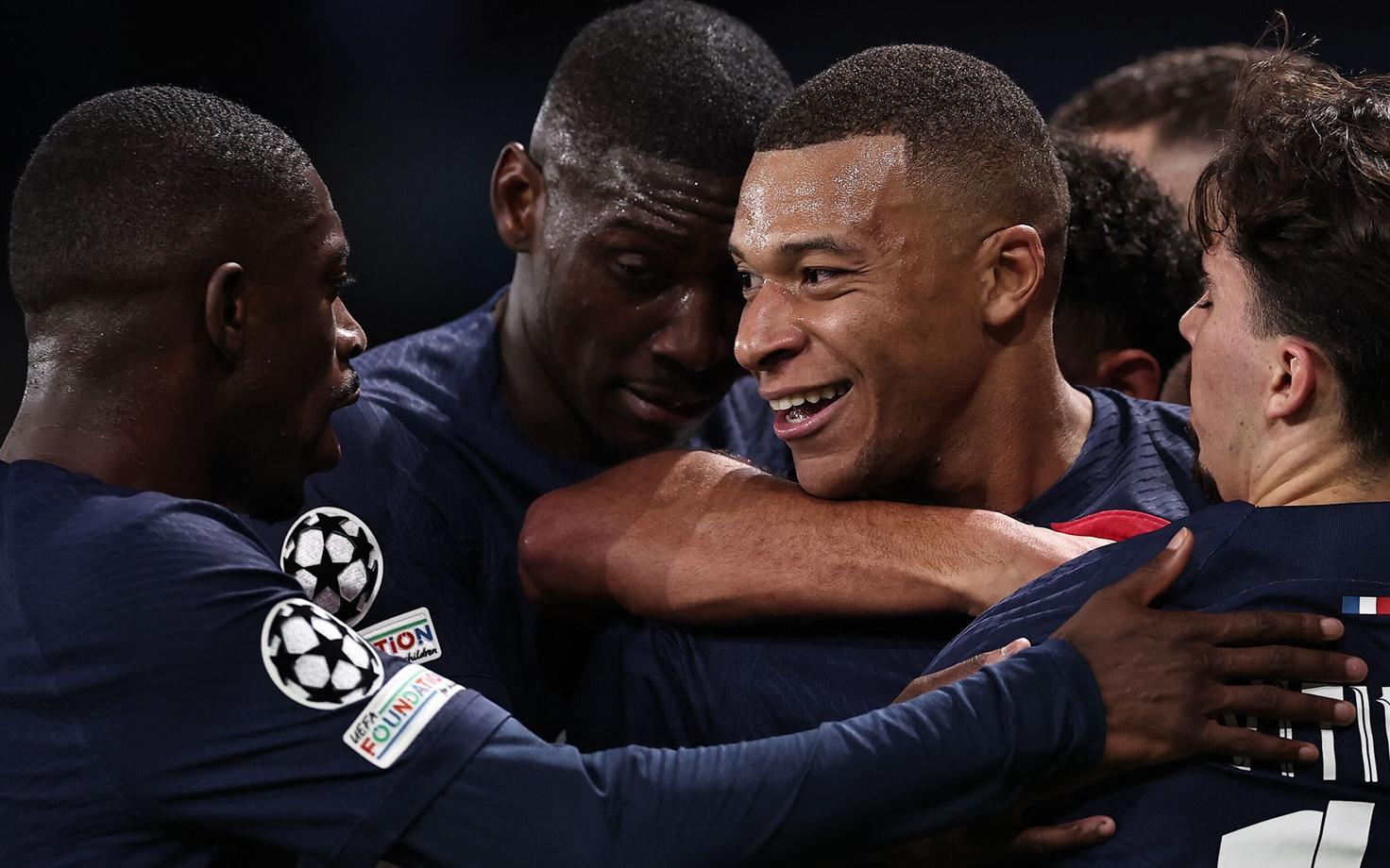 PSG mängijad.