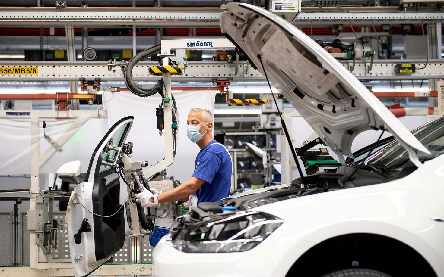 Volkswageni autotehas Saksamaal
