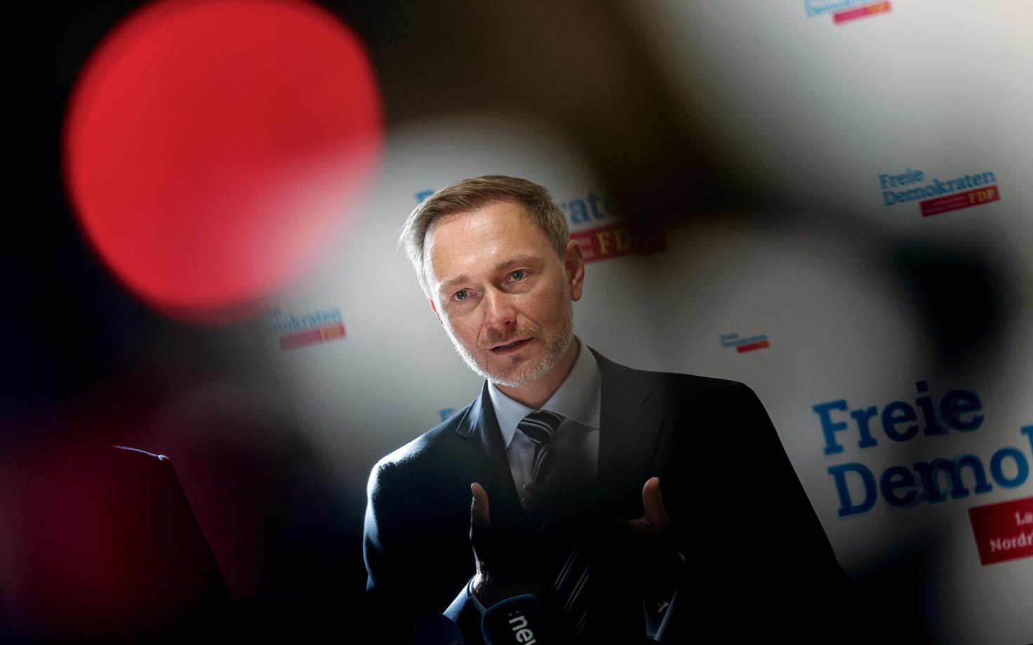 Saksamaa liberaalse erakonna FDP juht Christian Lindner