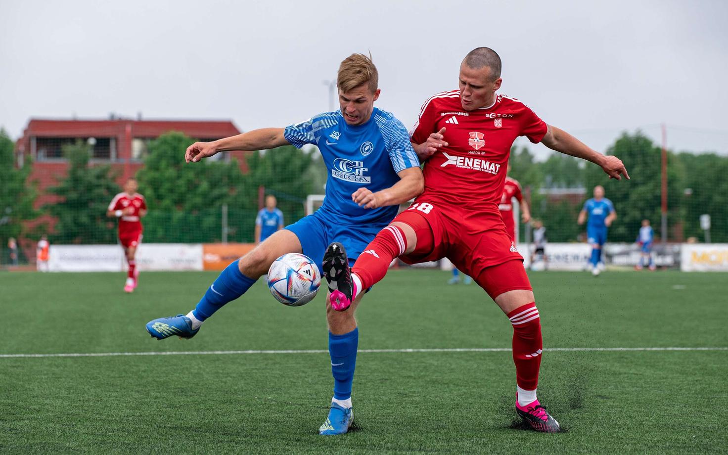 Harju JK Laagri ja Tartu JK Tammeka vaheline kohtumine.