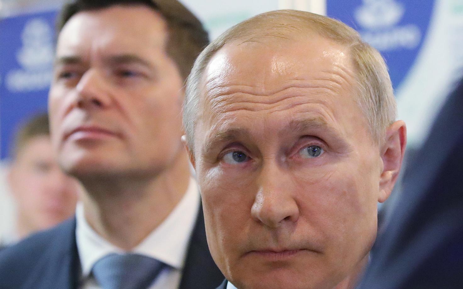 Aleksei Mordašov ja Vladimir Putin