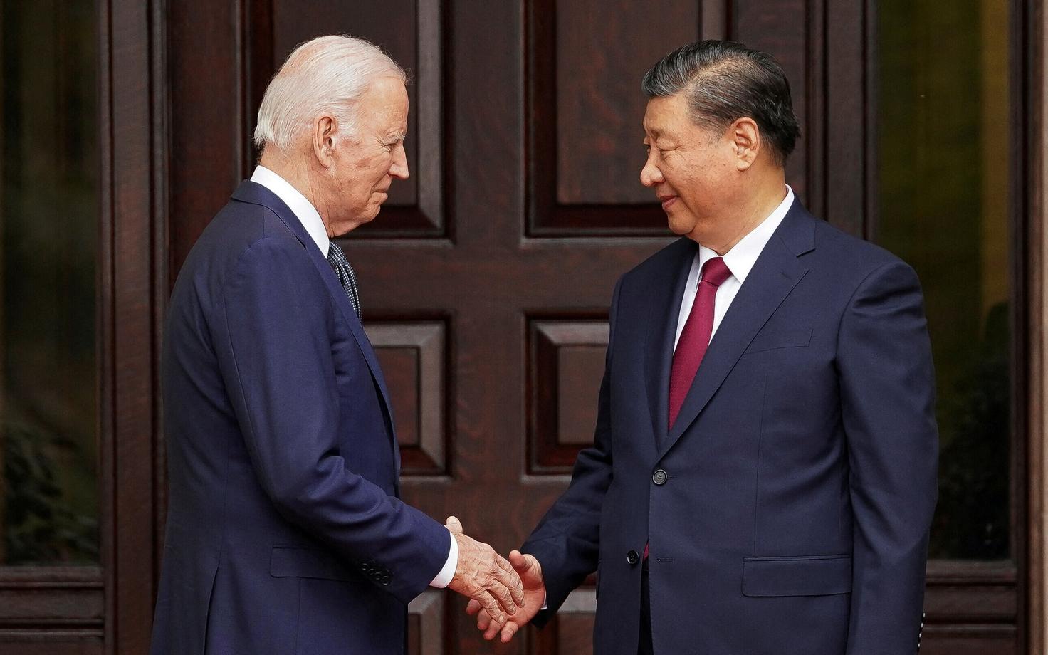 Joe Biden ja Xi Jinping.
