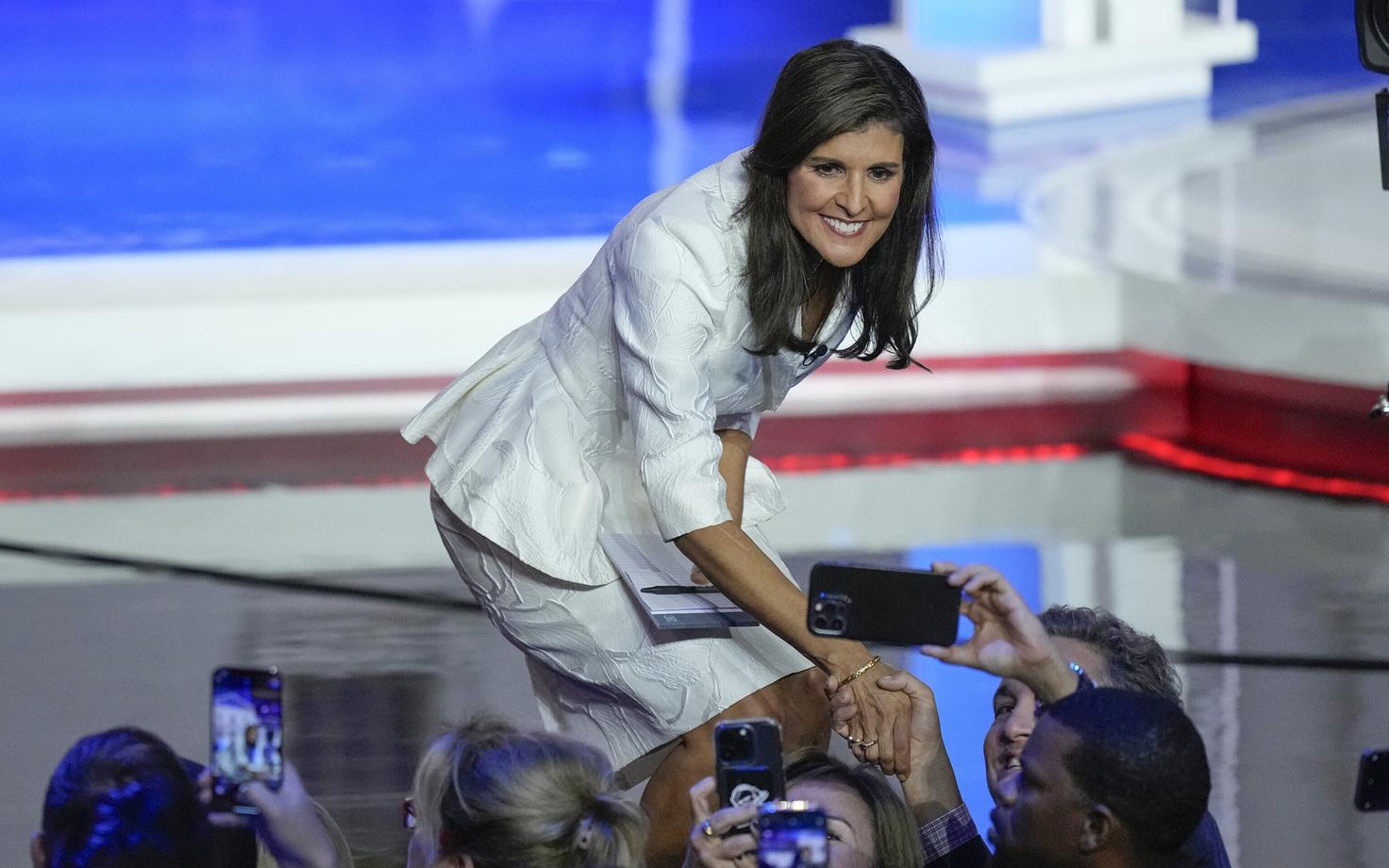 Nikki Haley vabariikalste valimisdebatil.
