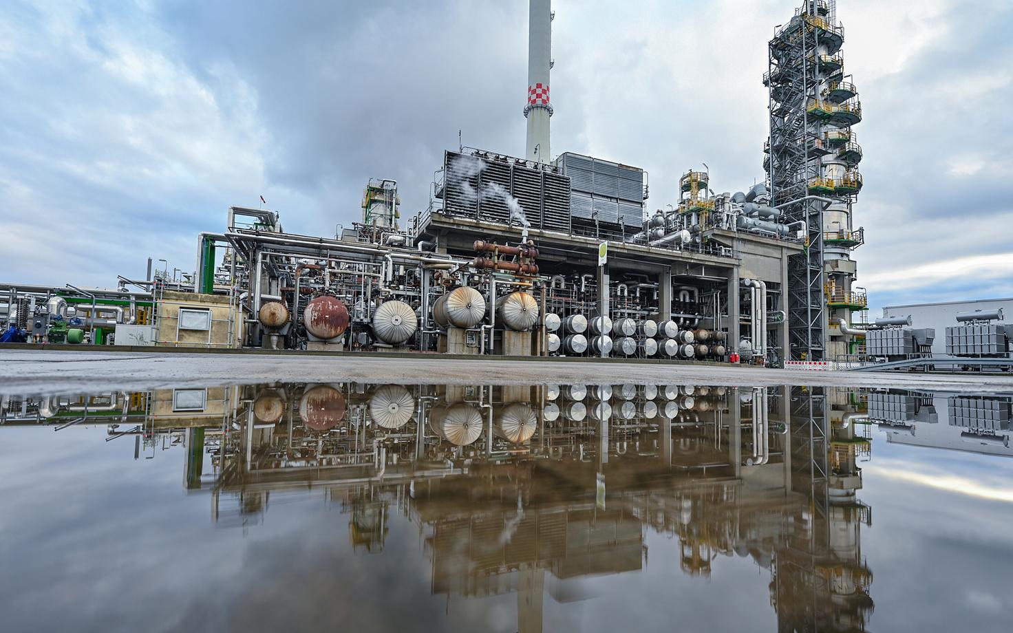 Vene ettevõttele Rosneft kuuluv rafineerimistehas Saksamaal Brandenburgi liidumaal.