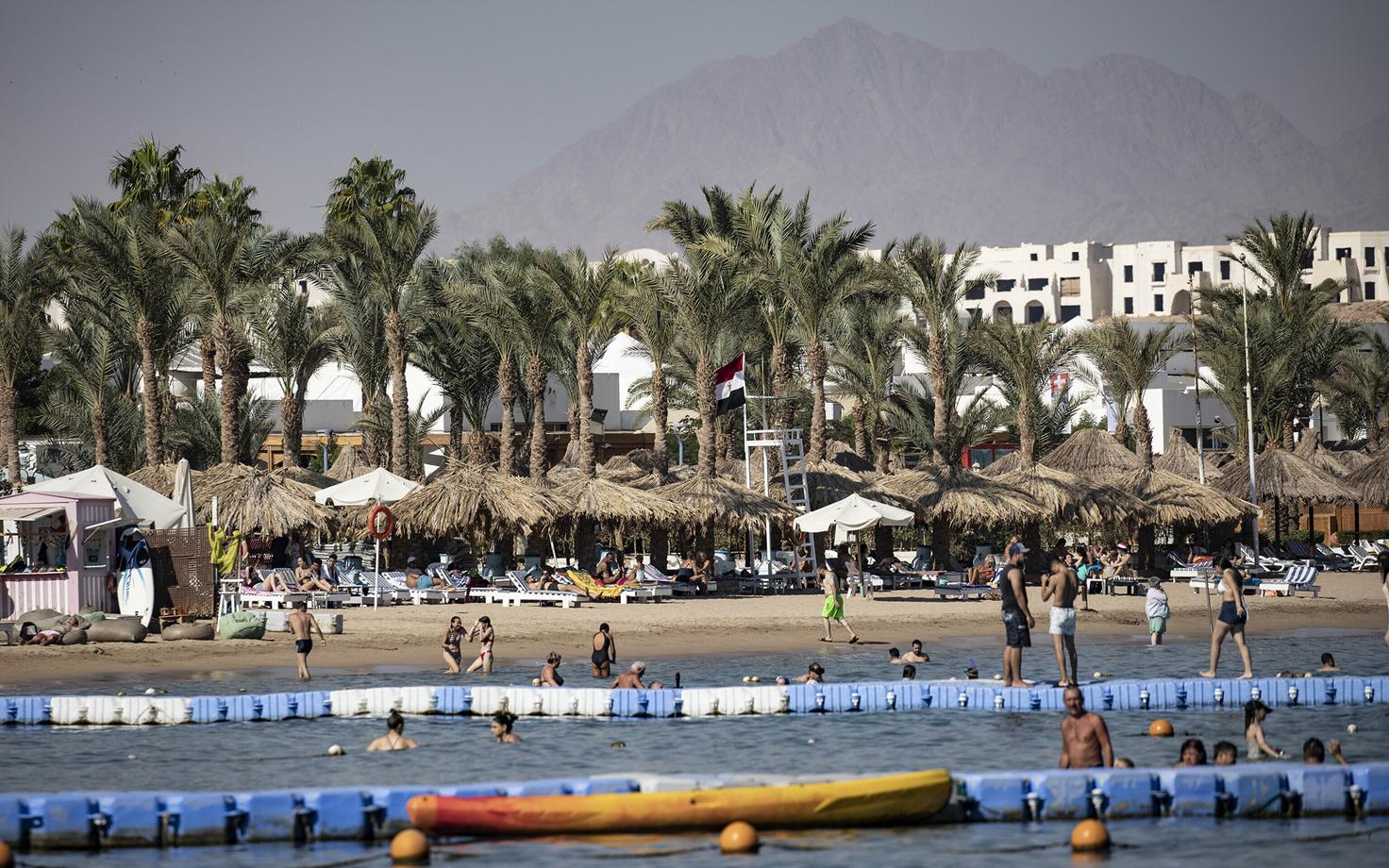 Puhkajad Sharm el Sheikhis.