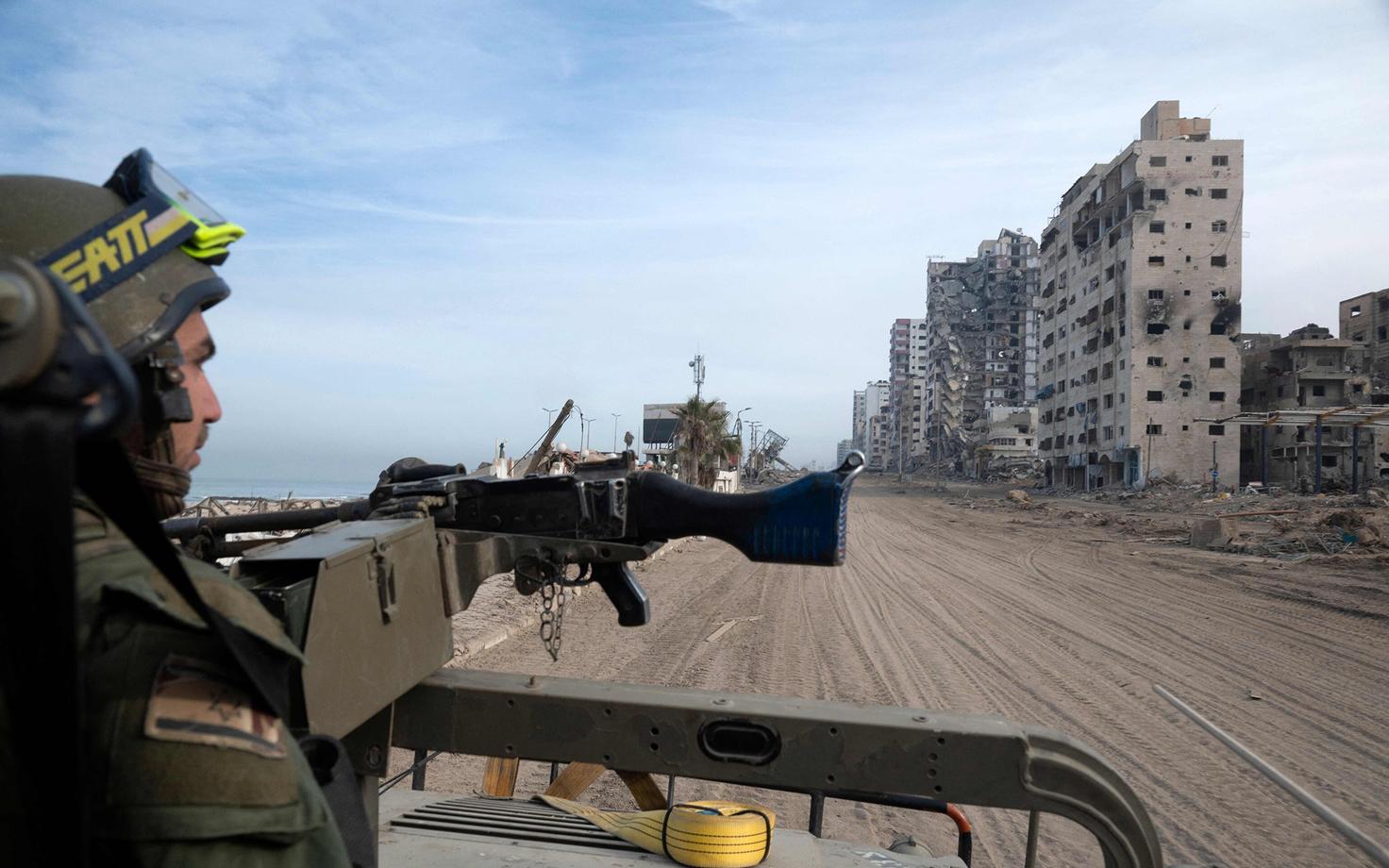 Iisraeli kaitsevägi Gaza põhjaosas.