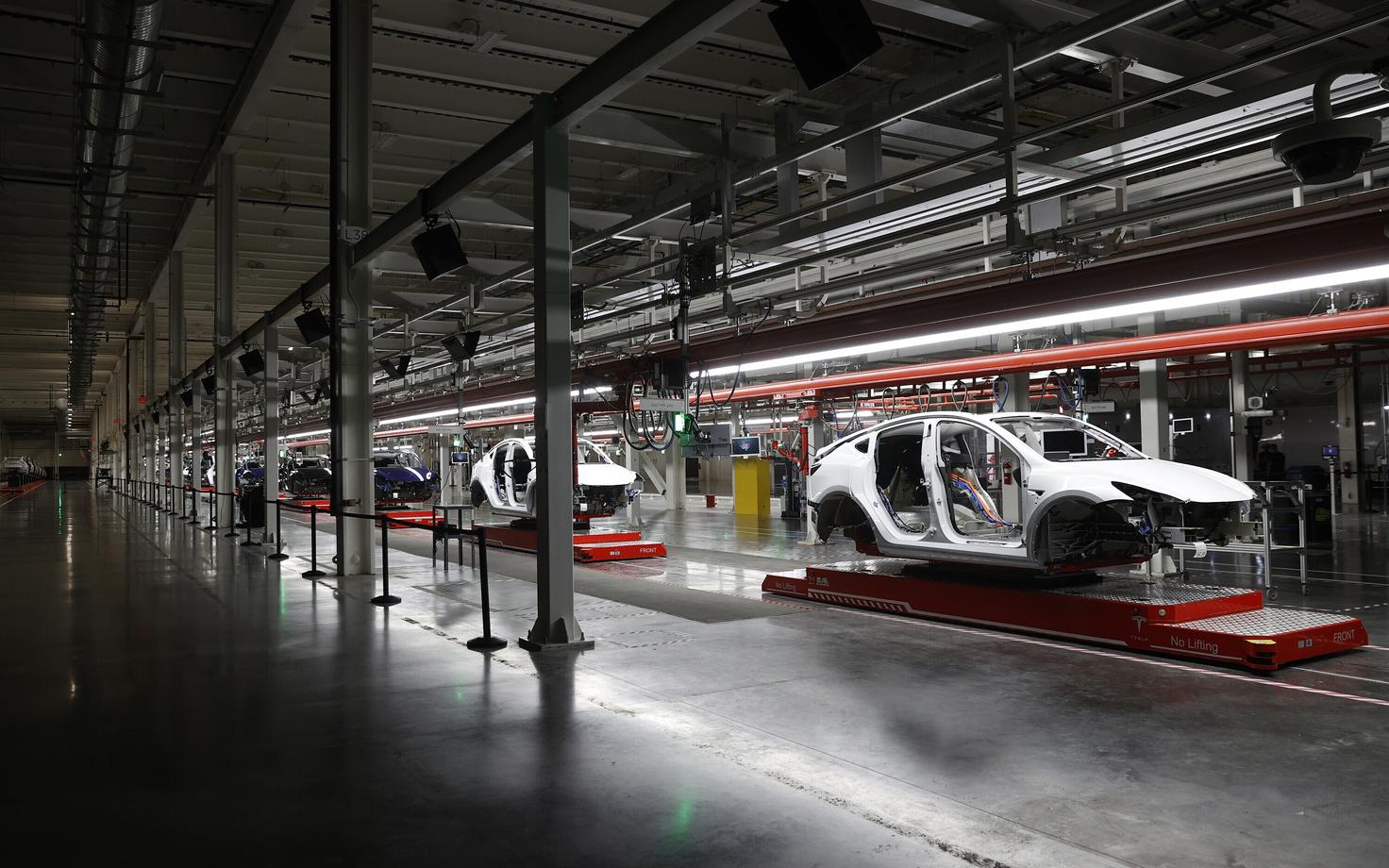 Tesla autotehas Texases.