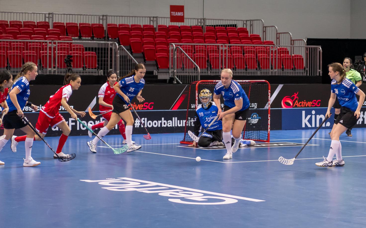 Saalihoki naiste MM: Eesti - Jaapan