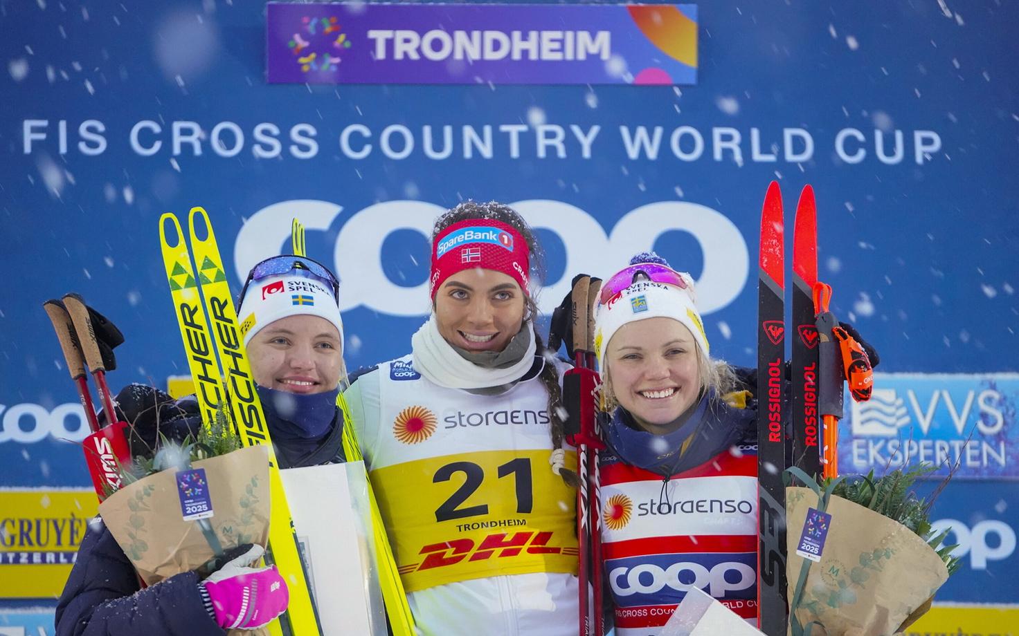 Linn Svahn, Kristine Stavaas Skistad, Emma Ribom