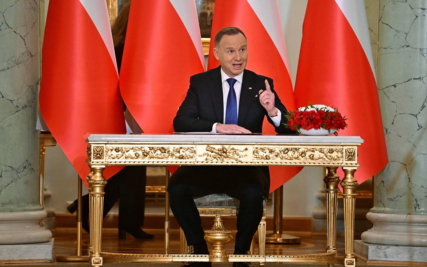 Poola president Andrzej Duda.