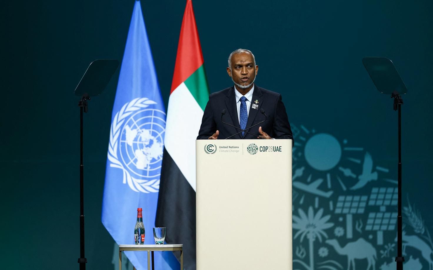 Maldiivide president Mohamed Muizzu.