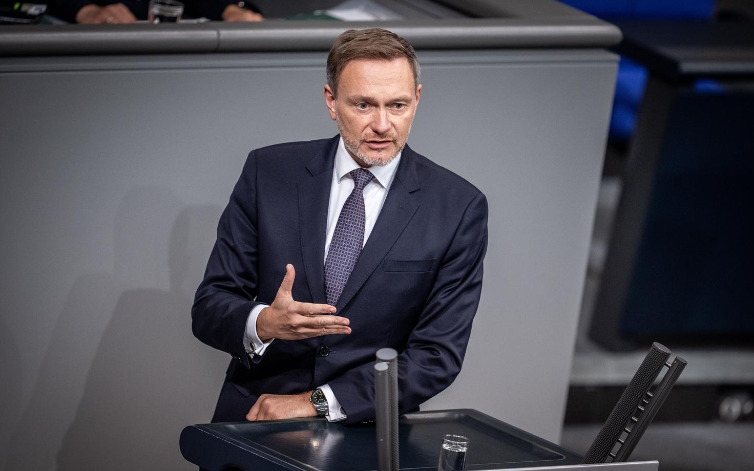 Saksamaa rahandusminister Christian Lindner.
