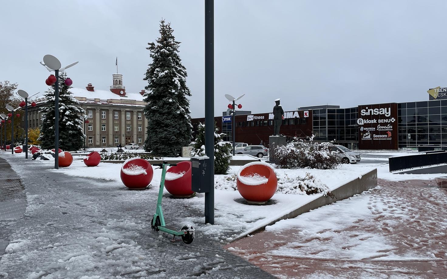 В Йыхви.