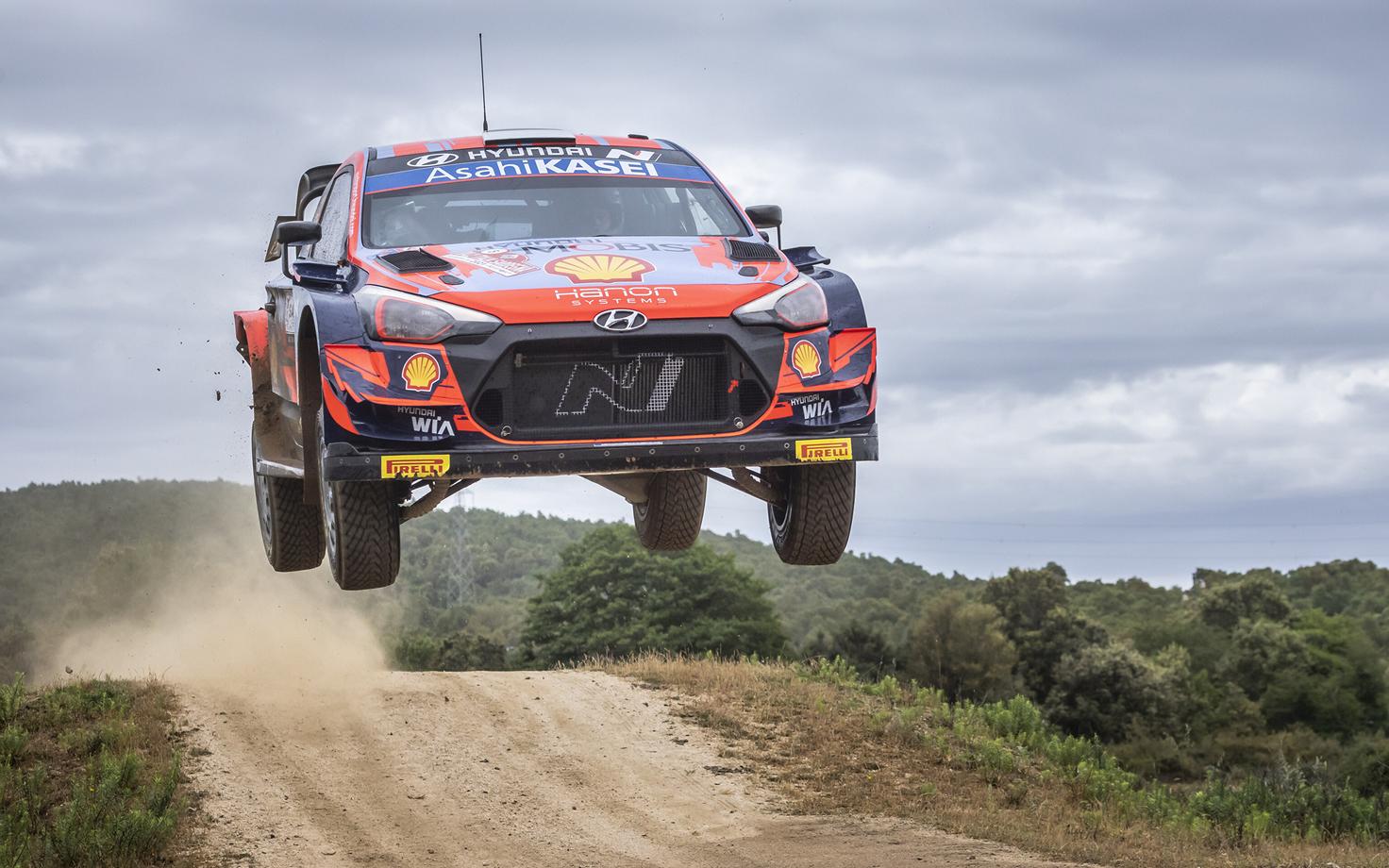 Ott Tänak - Martin Järveoja 2021. aastal Sardiinia rallil