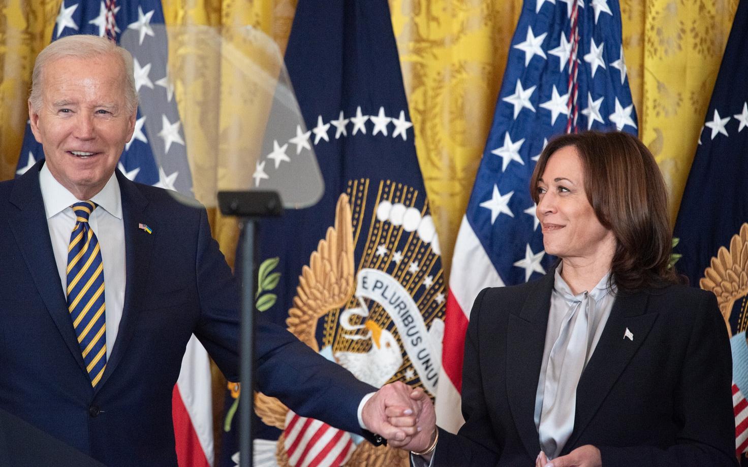 Joe Biden ja Kamala Harris.