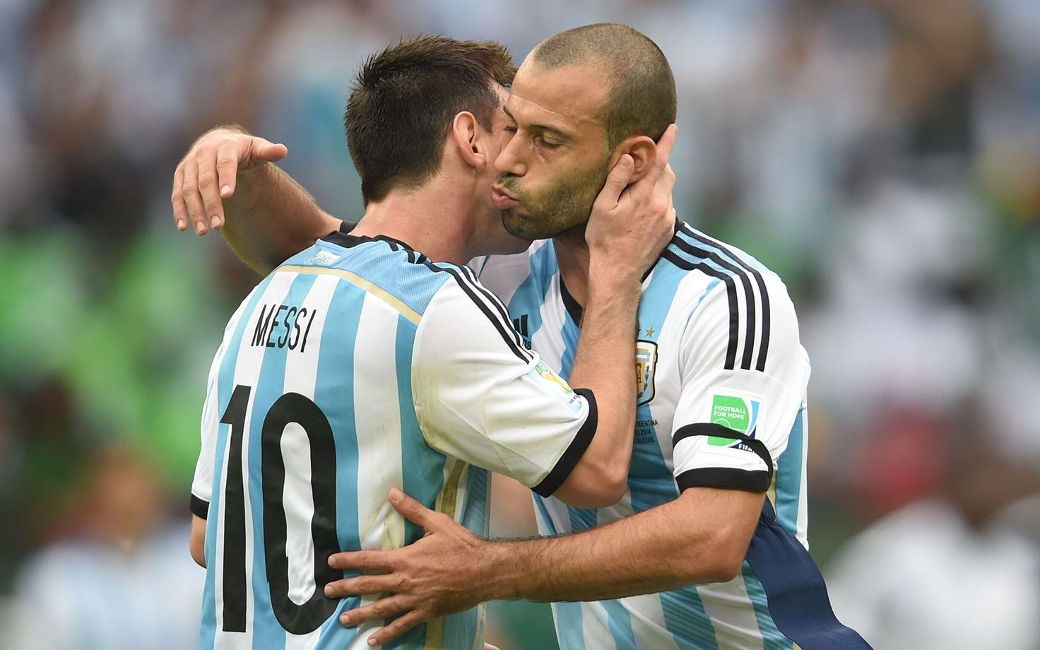Lionel Messi ja Javier Mascherano