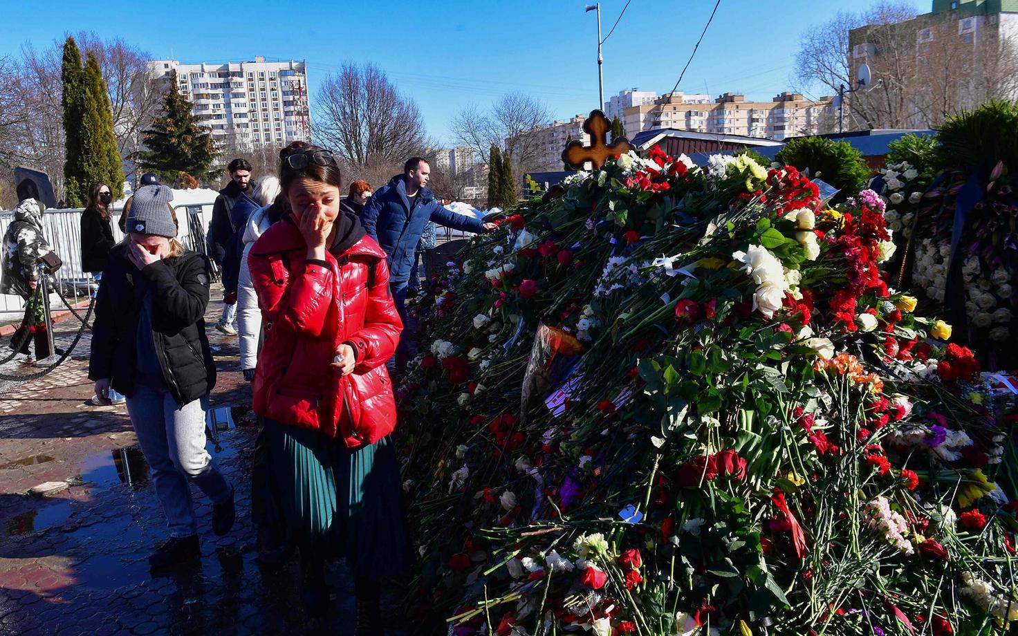 Aleksei Navalnõi mälestamine Moskvas