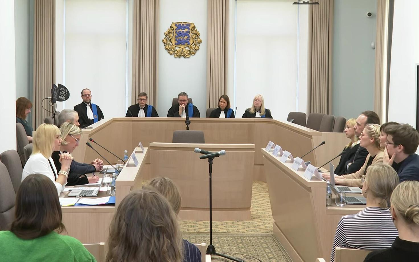 Riigikohtu avalik istung teisipäeval.