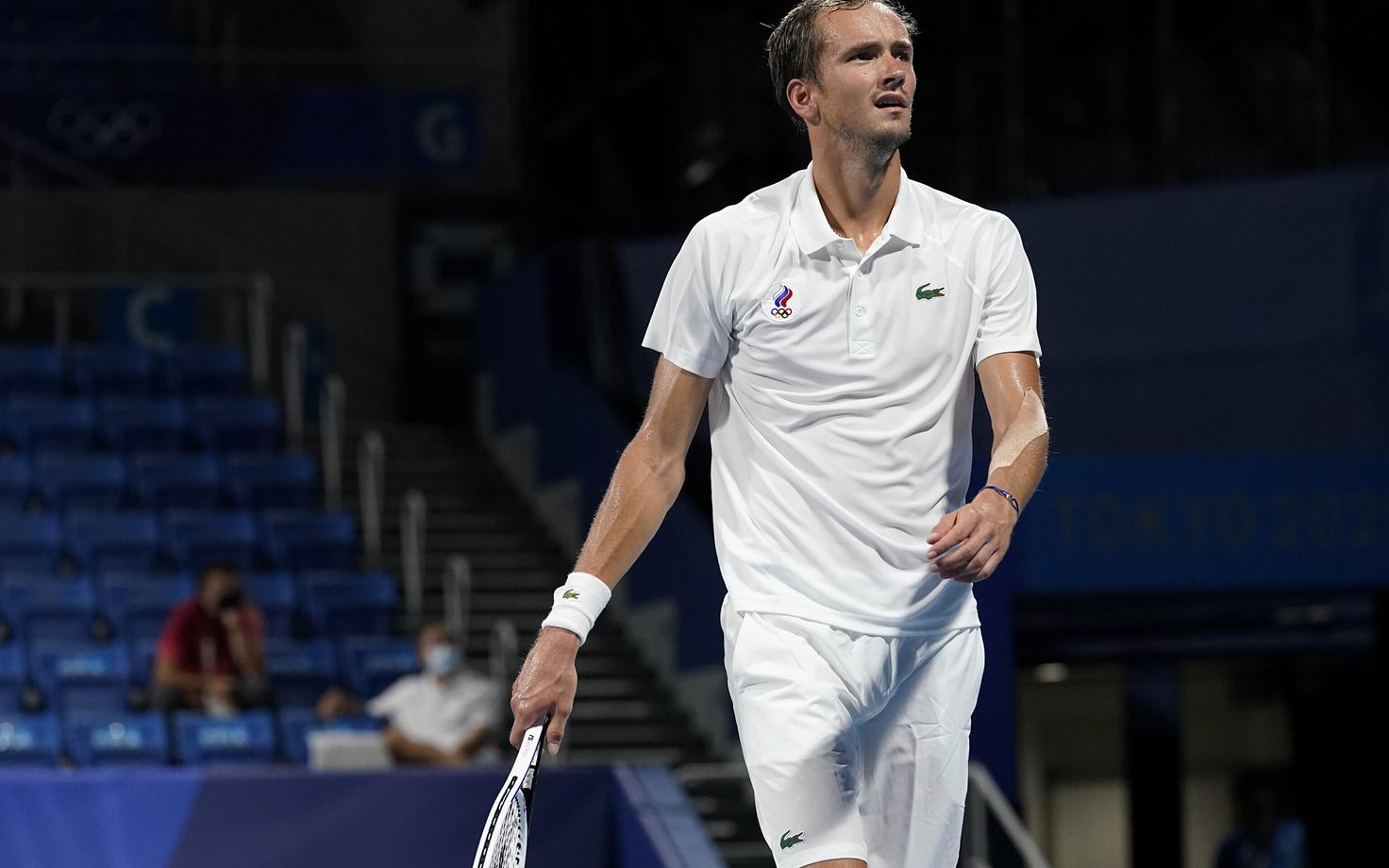 Daniil Medvedev Tokyo olümpiamängudel