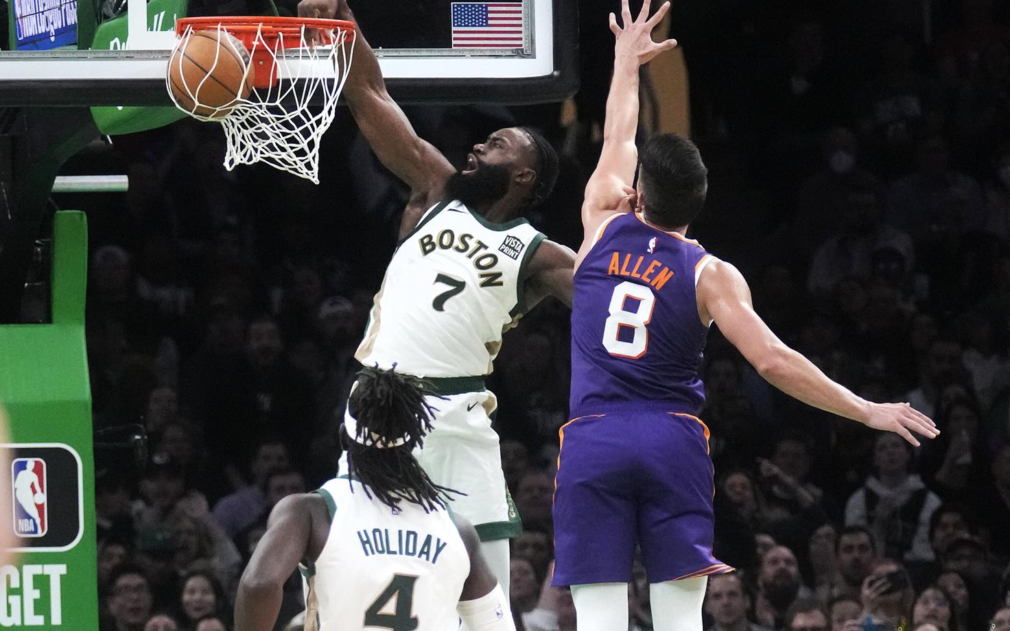 Jaylen Brown pealtpanekul