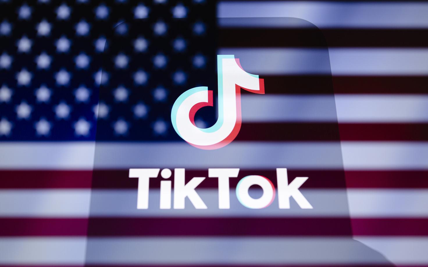 Hiina firma Tiktok ja USA lipp