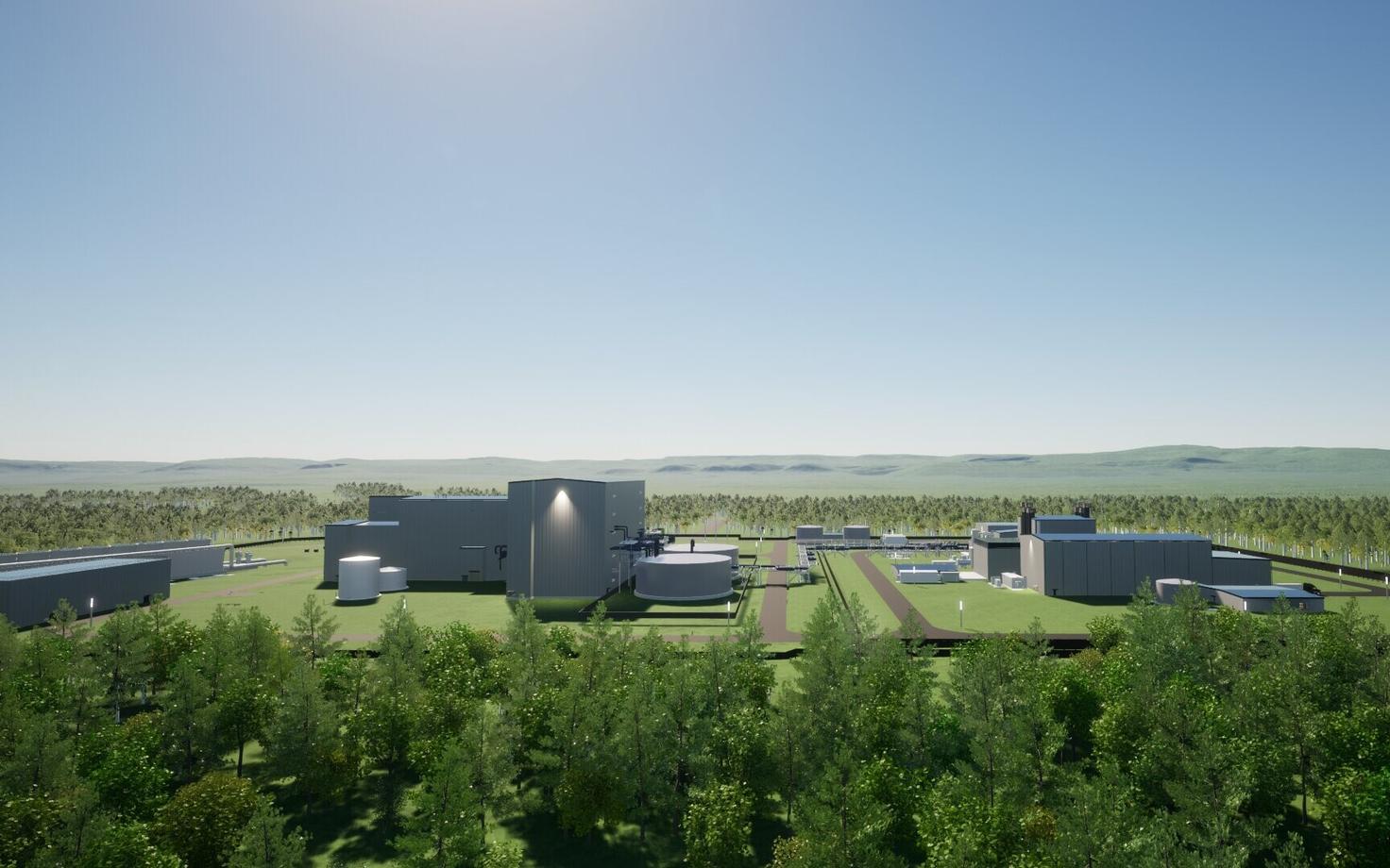 Terrapoweri kavandatud väike moodulreaktor, mis peaks kerkima Wyomingi osariigis USA-s.