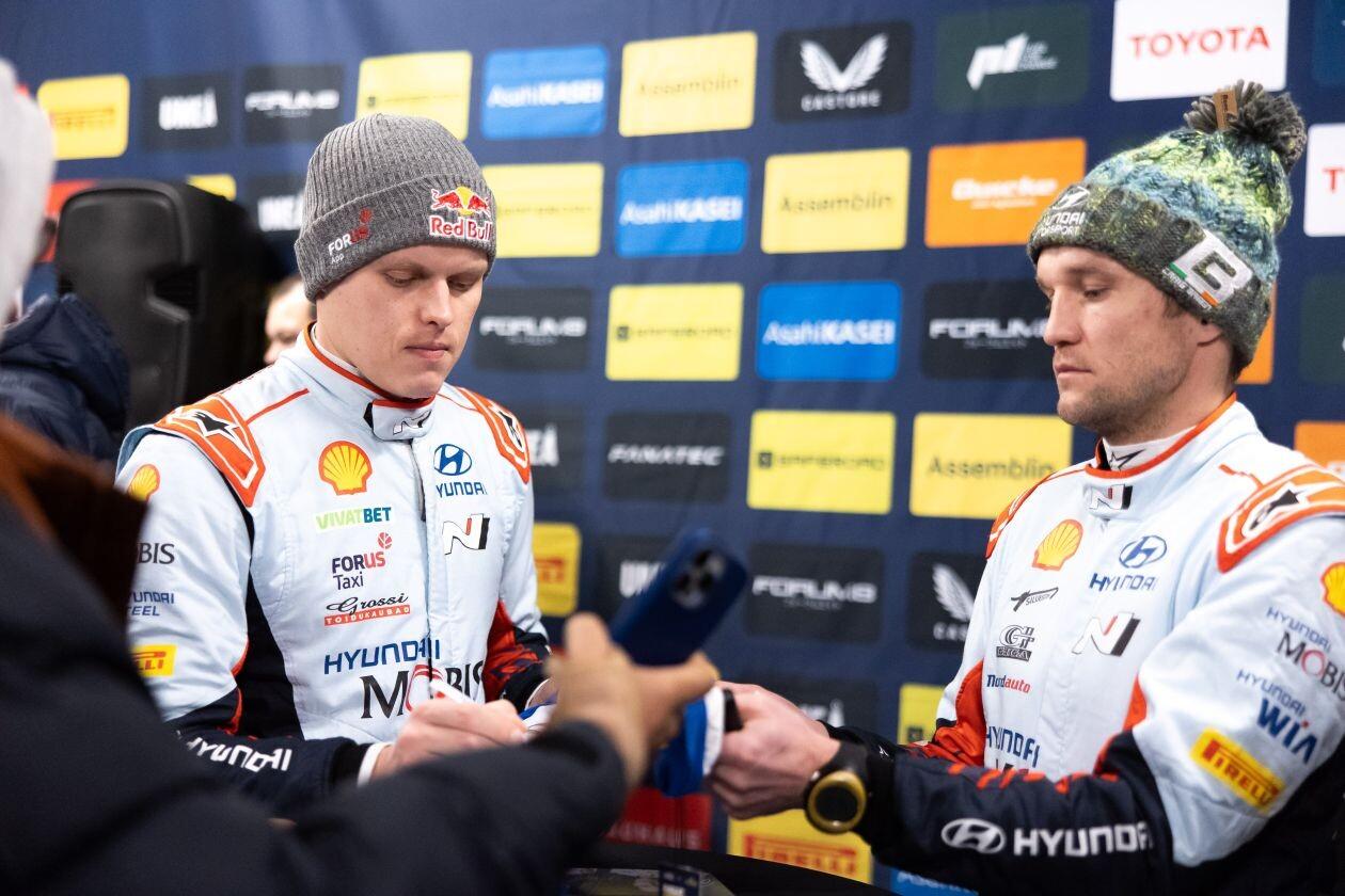 Ott Tänak ja Martin Järveoja
