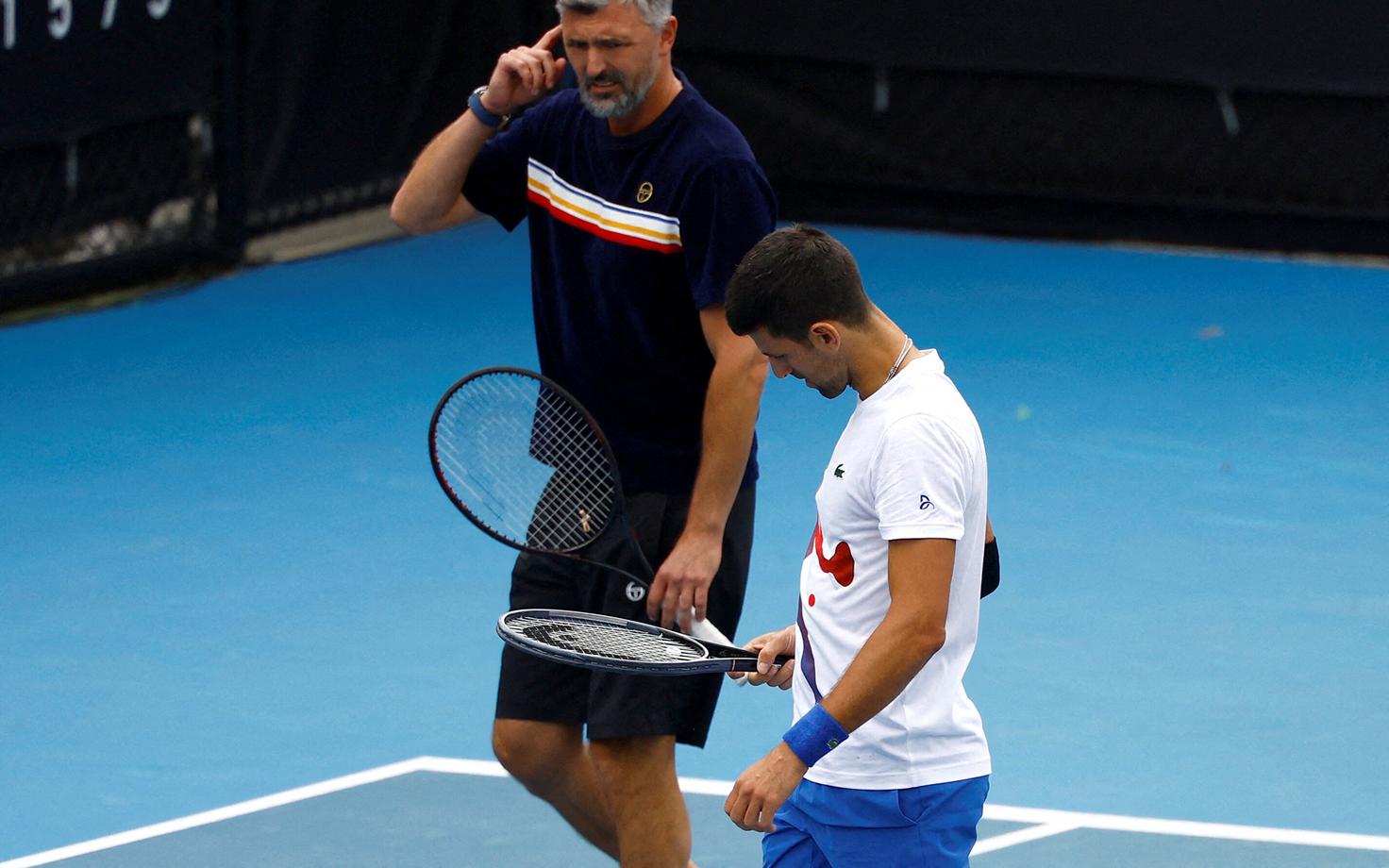 Goran Ivaniševic ja Novak Djokovic