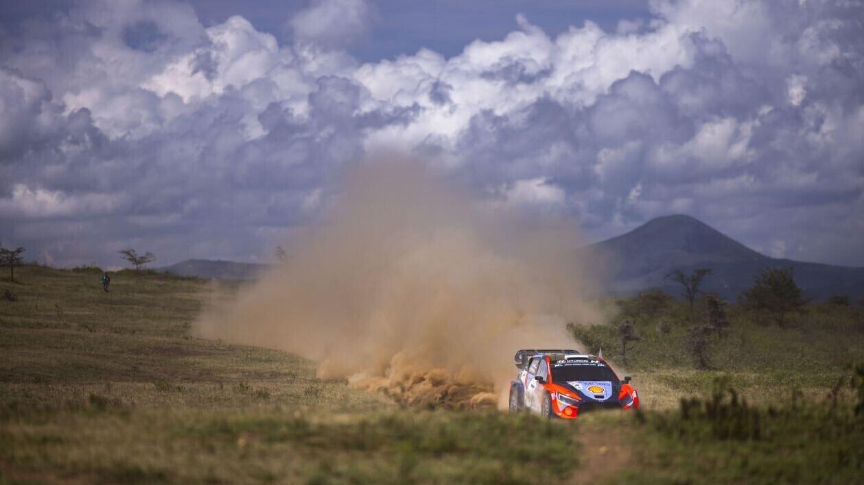 Ott Tänak - Martin Järveoja Keenia MM-rallil