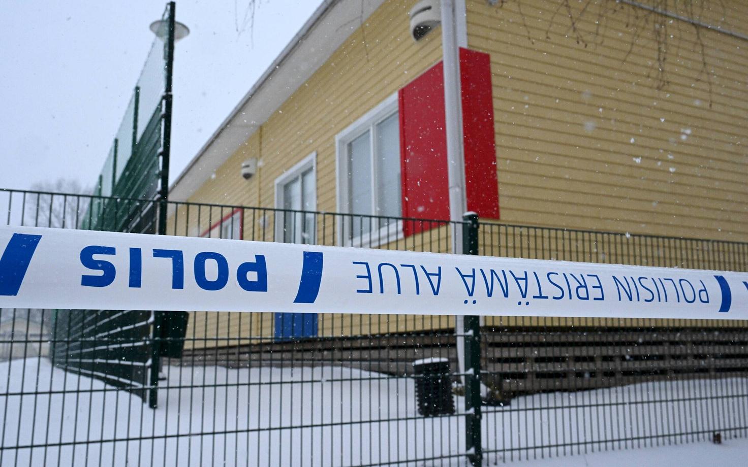 Tulistamise sündmuspaigaks olev Viertola kool Vantaa linnas.
