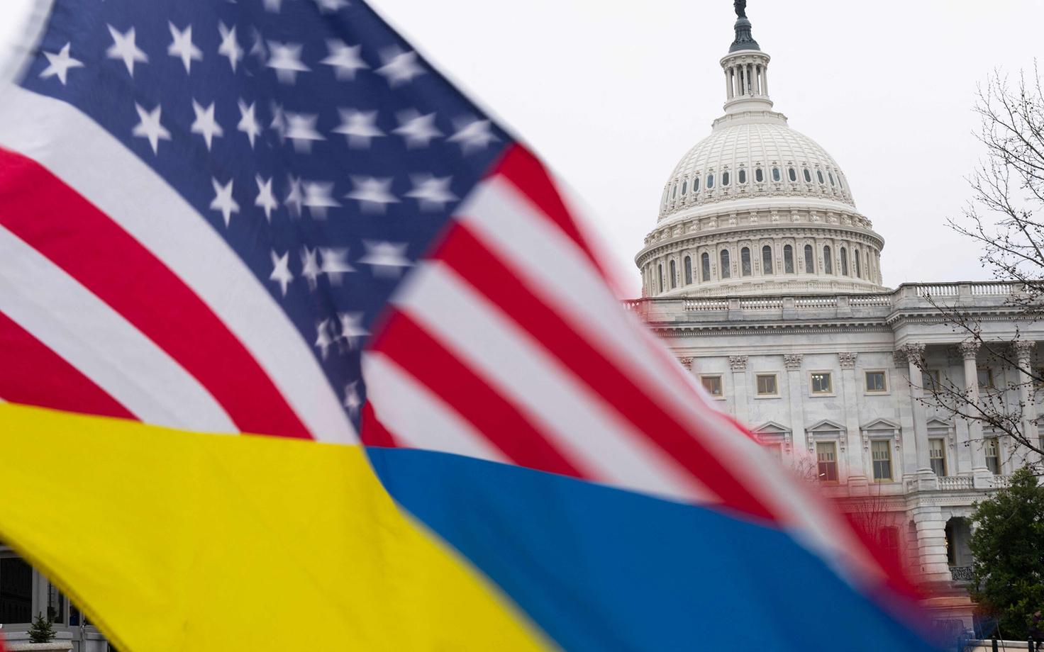 Meleavaldus Washingtonis Ukraina toetamiseks. Pilt on illustratiivne.